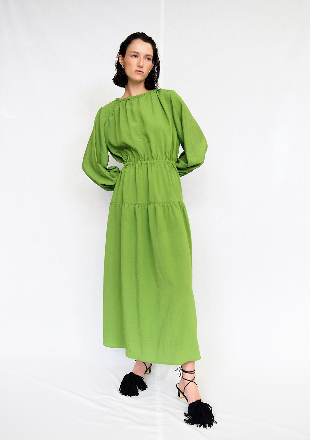 Gregory | Ash Dress - Green - Contain Boutique