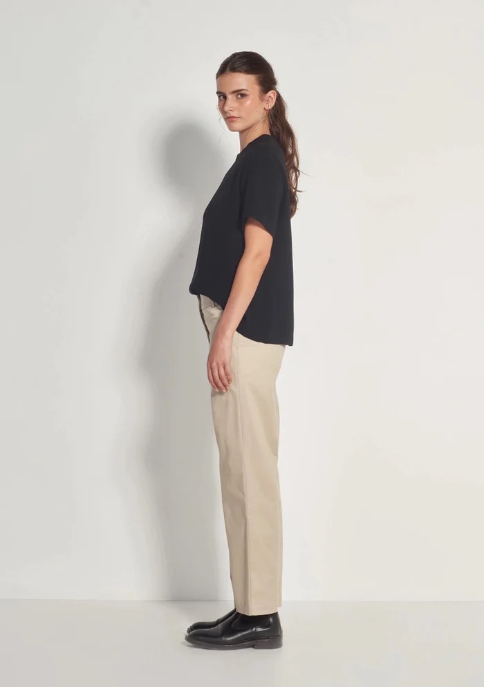 Linen-Blend Stretch Amelia Stripe Pants - Chico's