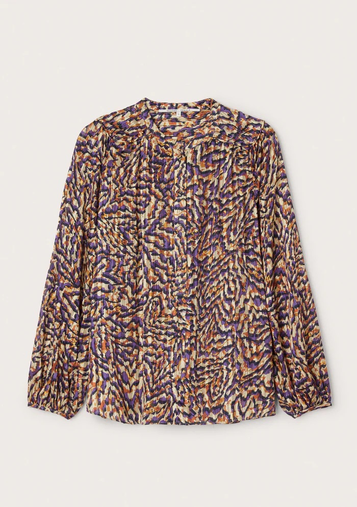 Second Female | Aude Shirt - Tillandsia Purple - Contain Boutique