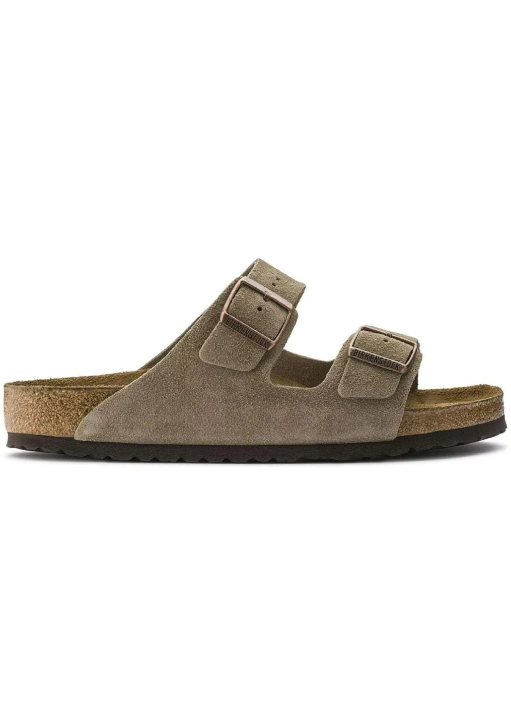 Birkenstock | Arizona Soft Footbed Suede - Taupe - Contain Boutique
