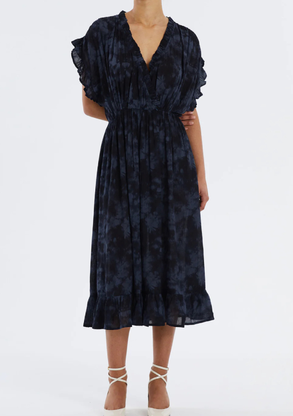 Lolly's Laundry | Idina Dress - Washed Black - Contain Boutique